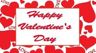 10 Rectangle Valentine's Day Sticker Design 3