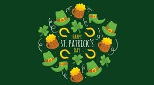 10 St. Patrick's Day Stickers Design 1