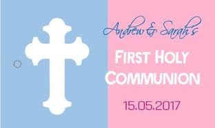 10 x Boy Girl Communion Tag