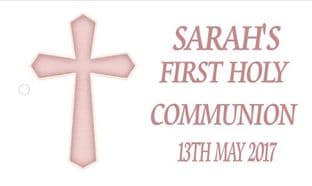 10 x Girl Communion Tag Design 2