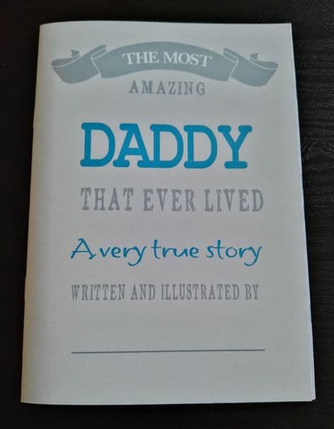 12 Page Father / Grandfather Booklet