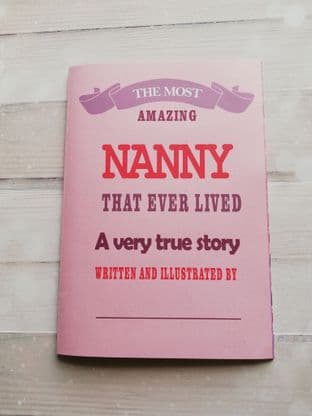 12 page Mother / Grandmother Booklet