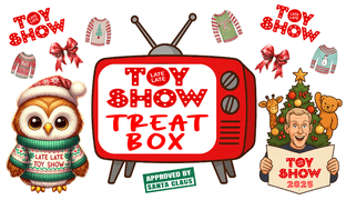 21 TV Late Late Toy Show Treat Box/Bag Stickers