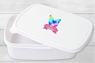 6 x Waterproof Butterfly Themed Labels