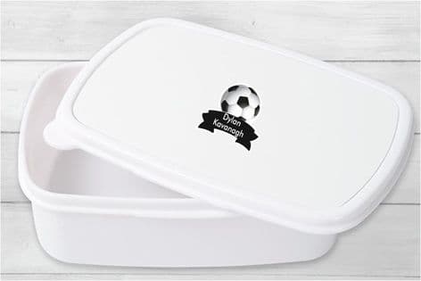 6 x Waterproof Football Themed Labels