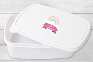 6 x Waterproof Rainbow Themed Labels