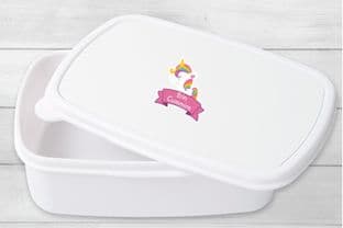 6 x Waterproof Unicorn Themed Labels