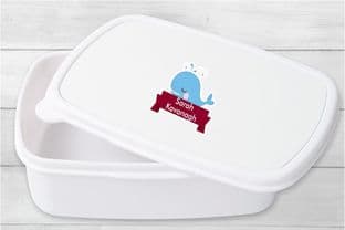 6 x Waterproof Whale Themed Labels