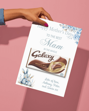 A4 Mother's Day Galaxy Board - Blue Bunnies