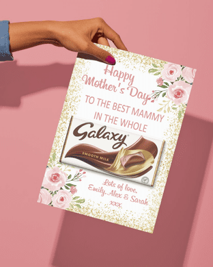 A4 Mother's Day Galaxy Board - Pink Roses