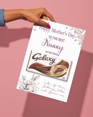 A4 Mother's Day Galaxy Board - White Bunnies