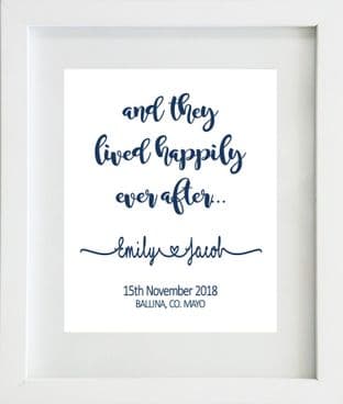 And they lived happily ever after Print