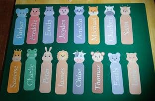 Animal Head Bookmarks