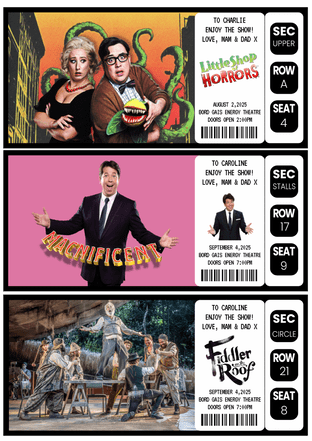 ANY EVENT Surprise Custom Ticket