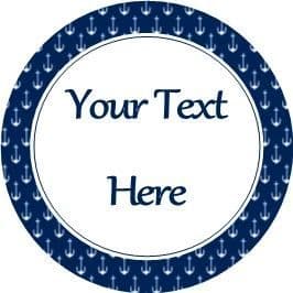 Any Occasion Your Text Stickers Anchors