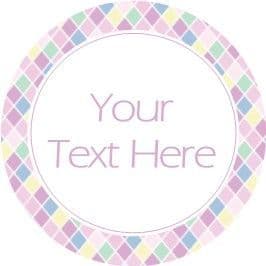 Any Occasion Your Text Stickers Pink Diamond