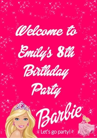 Barbie Any Occasion Welcome