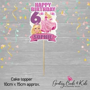 Barbie Cake Topper