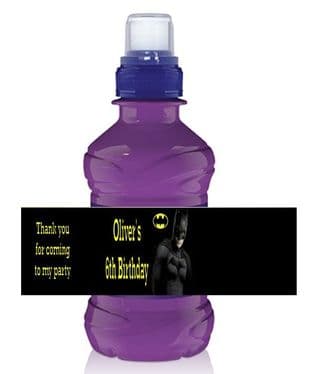 Batman Bottle Label Wrapper