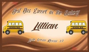 Best Bus Driver/Escort in the Galaxy Wrapper