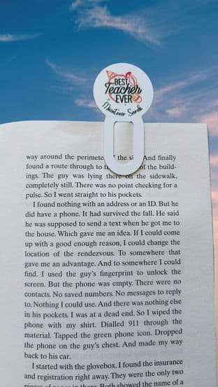 Best Teacher Ever Bookmark
