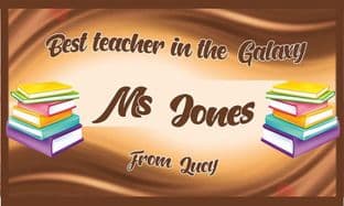 Best Teacher/SNA in the Galaxy Wrapper