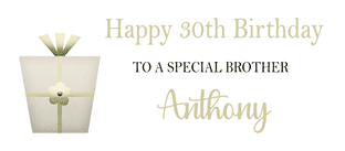 Birthday Gift Wallet Gold Gift