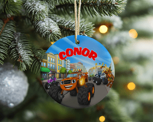 Blaze & the Monster Machine Acrylic Christmas Ornament Decoration
