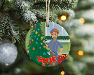 Blippi Acrylic Christmas Ornament Decoration