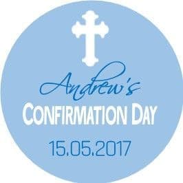 Blue Confirmation Sticker 1