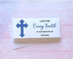 Blue Cross Christening Gift Wallet