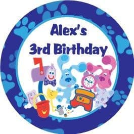 Blue Theme Blues Clues Stickers