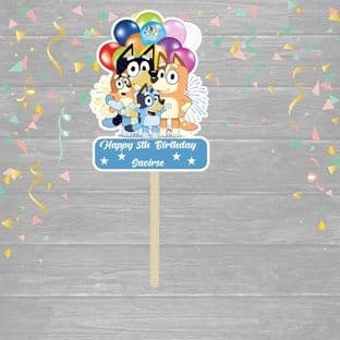 Bluey Cake Topper