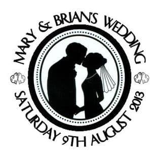 Bride and Groom Silhouette