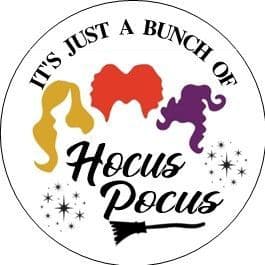 Bunch of Hocus Pocus Halloween Sticker