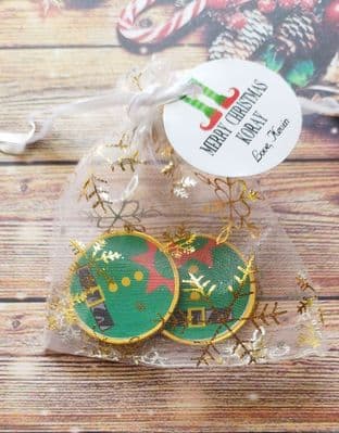 Chocolate coins gift from your family elf to your child