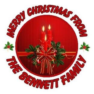 Christmas Candles Stickers