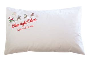 Christmas Eve Sleep Tight Pillowcase