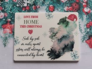 Christmas Love From Home Ireland Magnet