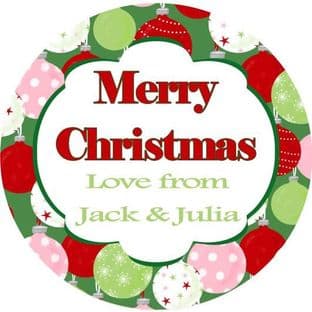 Christmas Stickers Design 3