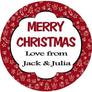 Christmas Stickers Design 4