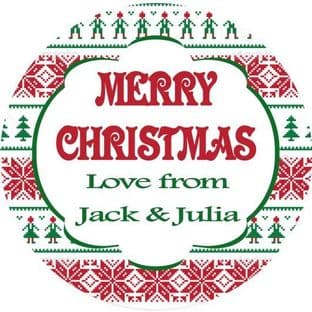 Christmas Stickers Design 5