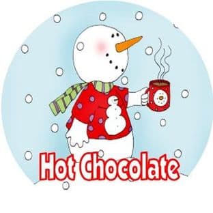 Christmas Stickers Snowman