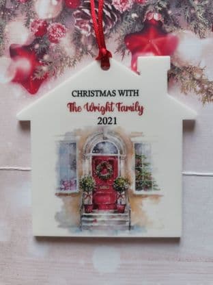 Christmas With Home Ornament Decoration