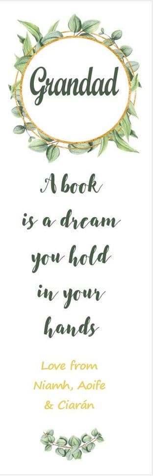 Circle Leaves Bookmark