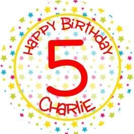 Coloured Stars Any Age