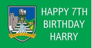 County Crest Birthday Galaxy Bar Wrapper