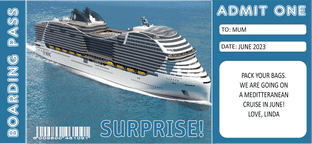 Cruise Surprise Ticket