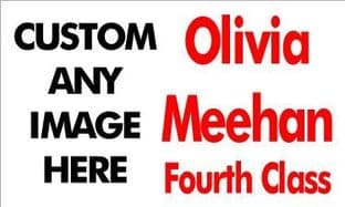 Custom Any Image School Book Stickers