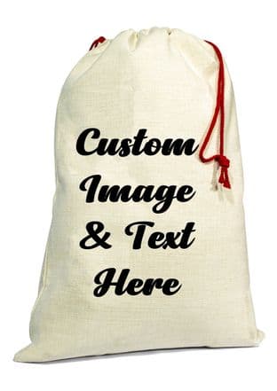 Customs Image Christmas Gift Sack